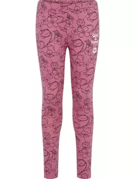 Леггинсы Hummel Hmlmaya Flower Aop Onze Tights, цвет HEATHER ROSE