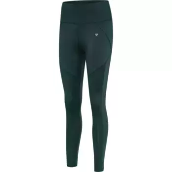 Леггинсы Hummel Hmlnorma high waist, зеленый