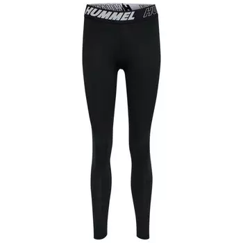 Леггинсы Hummel Maja Cotton Mid Waist, черный