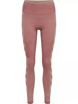 Леггинсы Hummel Tights Hmlmt Yoga Damen, цвет WITHERED ROSE/ROSE TAN MELANGE