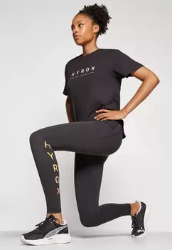 Леггинсы HYROX CLOUDSPUN Puma, черный