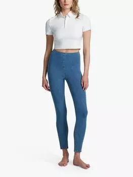 Леггинсы из эластичной джинсовой ткани Commando, цвет Light Indigo