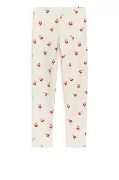 Леггинсы из джерси Arket, белый