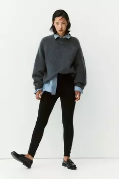 Леггинсы из джерси H&M, черный