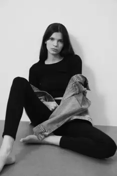 Леггинсы из джерси H&M, черный