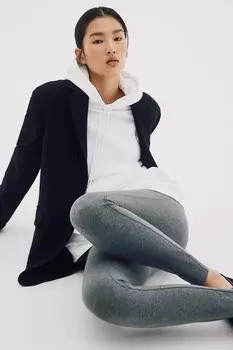 Леггинсы из джерси H&M, серый