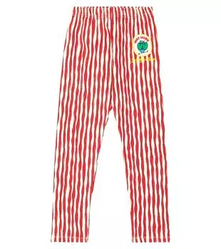 Леггинсы из хлопкового джерси с принтом Jellymallow, мультиколор