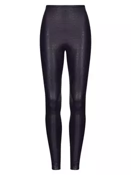 Леггинсы из искусственной кожи с высокой талией Commando