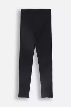 Леггинсы из крокодиловой кожи для детей Coccodrillo, темно-синий