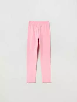 Леггинсы из органического хлопка стрейч Gap, цвет pastel pink