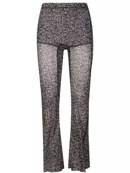 Леггинсы из сетки KNWLS, черный