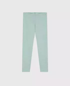 Леггинсы из шерсти и хлопка для мальчиков и девочек Petit Bateau, серый