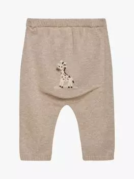 Леггинсы из смеси шерсти и кашемира baby giraffe Trotters, цвет Oatmeal