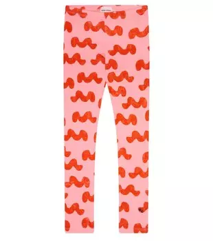 Леггинсы из смесового хлопка с принтом Bobo Choses, разноцветный