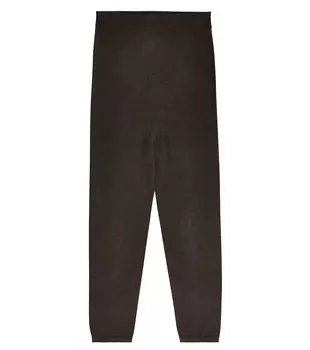 Леггинсы из смесовой шерсти Rick Owens, бежевый