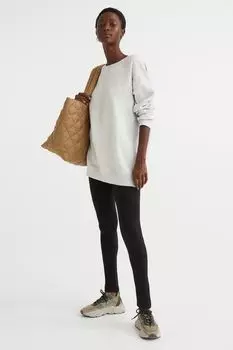 Леггинсы из смесовой вискозы H&amp;M, черный
