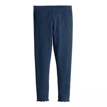 Леггинсы Jumping Beans в рубчик с начесом для девочек 4–12 лет Jumping Beans, синий