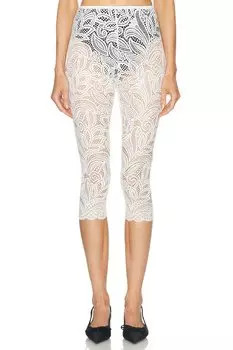 Леггинсы-капри Cassia Beaufille, белый