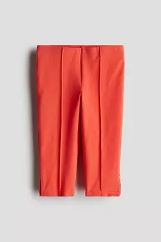 Леггинсы капри из джерси H&M, красный