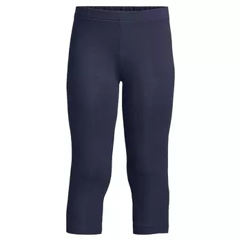 Леггинсы-капри из плотного хлопка для девочек 2–20 лет Lands' End, цвет Classic Navy