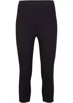 Леггинсы-капри с удобным поясом Bpc Bonprix Collection, черный
