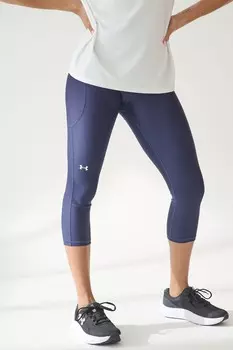 Леггинсы капри Tech hi Under Armour, синий