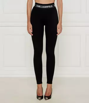Леггинсы Karl Lagerfeld Slim Fit, черный