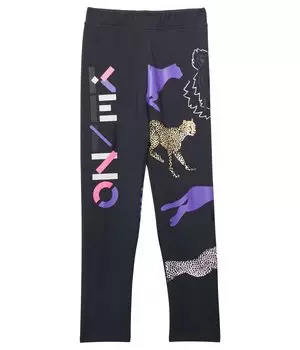 Леггинсы Kenzo Kids, Cheetah Leggings