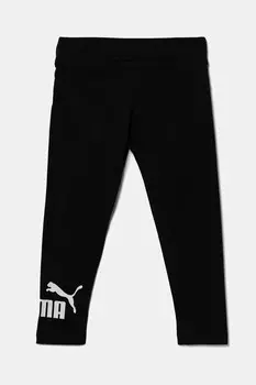 Леггинсы Kids ESS № 1 с логотипом Puma, черный