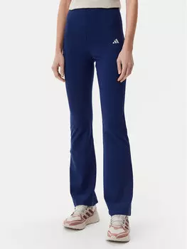 Леггинсы клеш Essentials Small Logo JD3073 Adidas, синий
