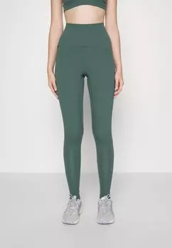 Леггинсы Lacoste, зеленый