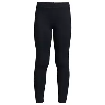 Леггинсы Lands' End TOUGH COTTON для девочек 10–16 лет, большие размеры Lands' End, черный