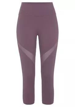 Леггинсы LASCANA ACTIVE Capri, фиолетовый