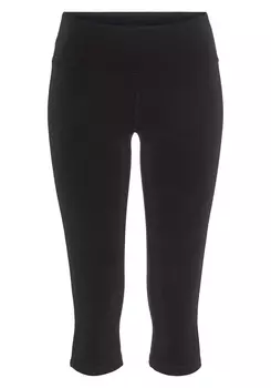 Леггинсы LASCANA Caprihose, черный