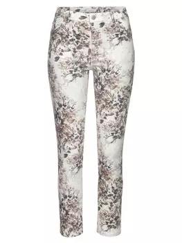 Леггинсы LASCANA, цвет beige/mauve/braun bedruckt