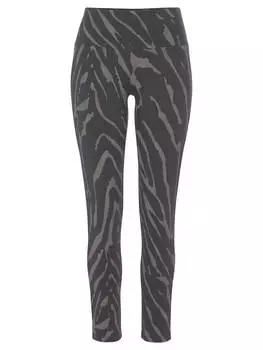 Леггинсы LASCANA, цвет dunkelgrau/taupe