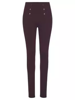 Леггинсы LASCANA, цвет weinrot