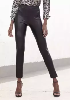 Леггинсы LASCANA с мягким начесом на внутренней стороне, черный