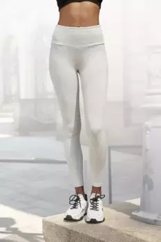 Леггинсы LASCANA, с широкими манжетами, одежда для дома, цвет Hellgrau-Meliert