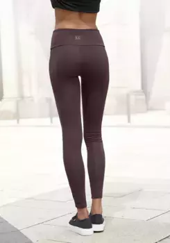 Леггинсы LASCANA, с широкими манжетами, одежда для дома, красный