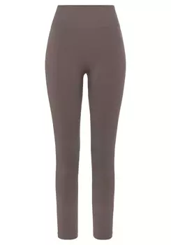 Леггинсы LASCANA Seamless, коричневый