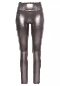 Леггинсы LASCANA Skinny Leggings, серебряный