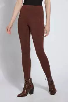 Леггинсы Laura из жаккарда в античном узоре «гусиная лапка» Lysse