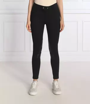 Леггинсы LAUREN RALPH LAUREN slim fit, черный
