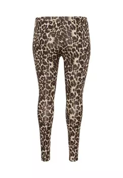 Леггинсы Leggings Kaffe Curve, коричневый