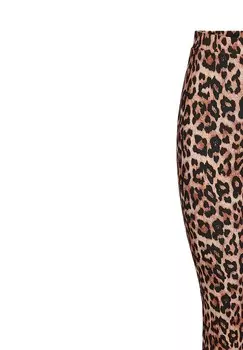 Леггинсы Leggings Noisy May, коричневый