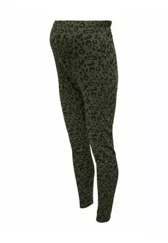 Леггинсы Leggings ONLY MATERNITY, зеленый