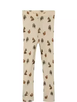 Леггинсы LilAtelier Woll-Leggings Nimo, бежевый