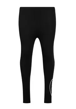 Леггинсы Logo Hype, брюки черный