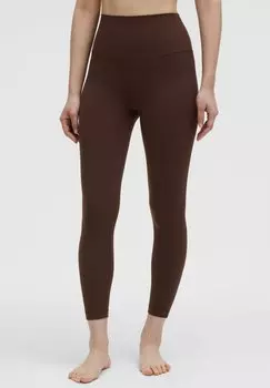 Леггинсы lululemon, коричневый